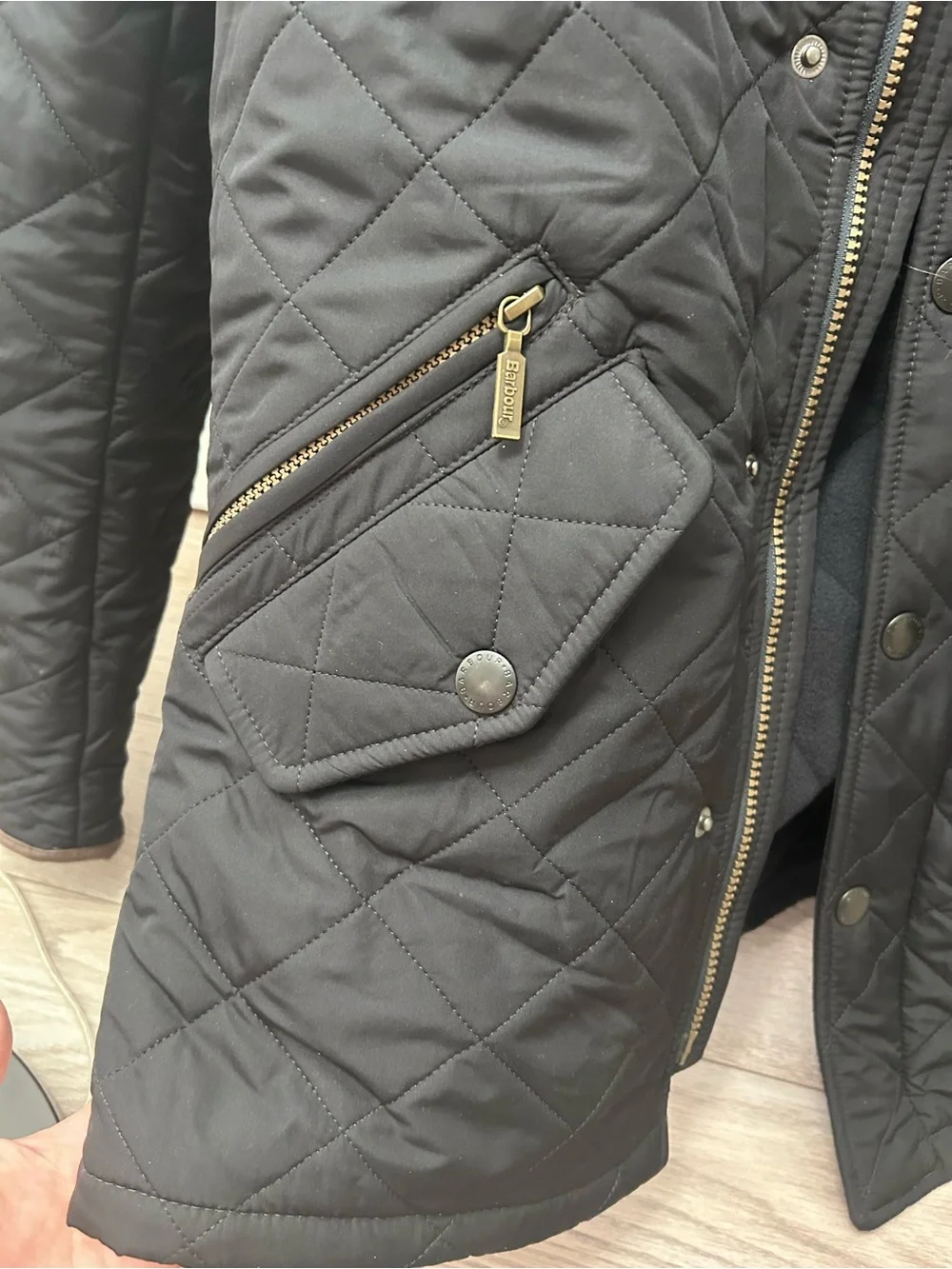 Barbour classic quilted